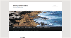 Desktop Screenshot of emmyvandeurzen.com